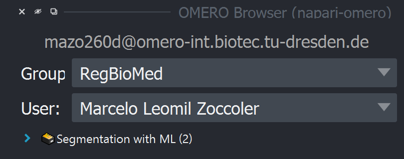 OMERO Browser