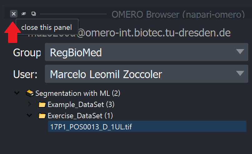 OMERO Browser