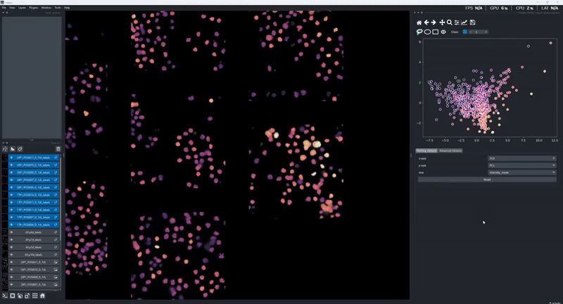 Clusters-plotter demo