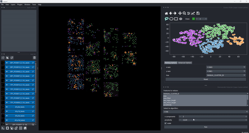 Cluster persistence during algorithm change